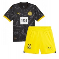 Dres Borussia Dortmund Gostujuci za djecu 2023-24 Kratak Rukav (+ kratke hlače)